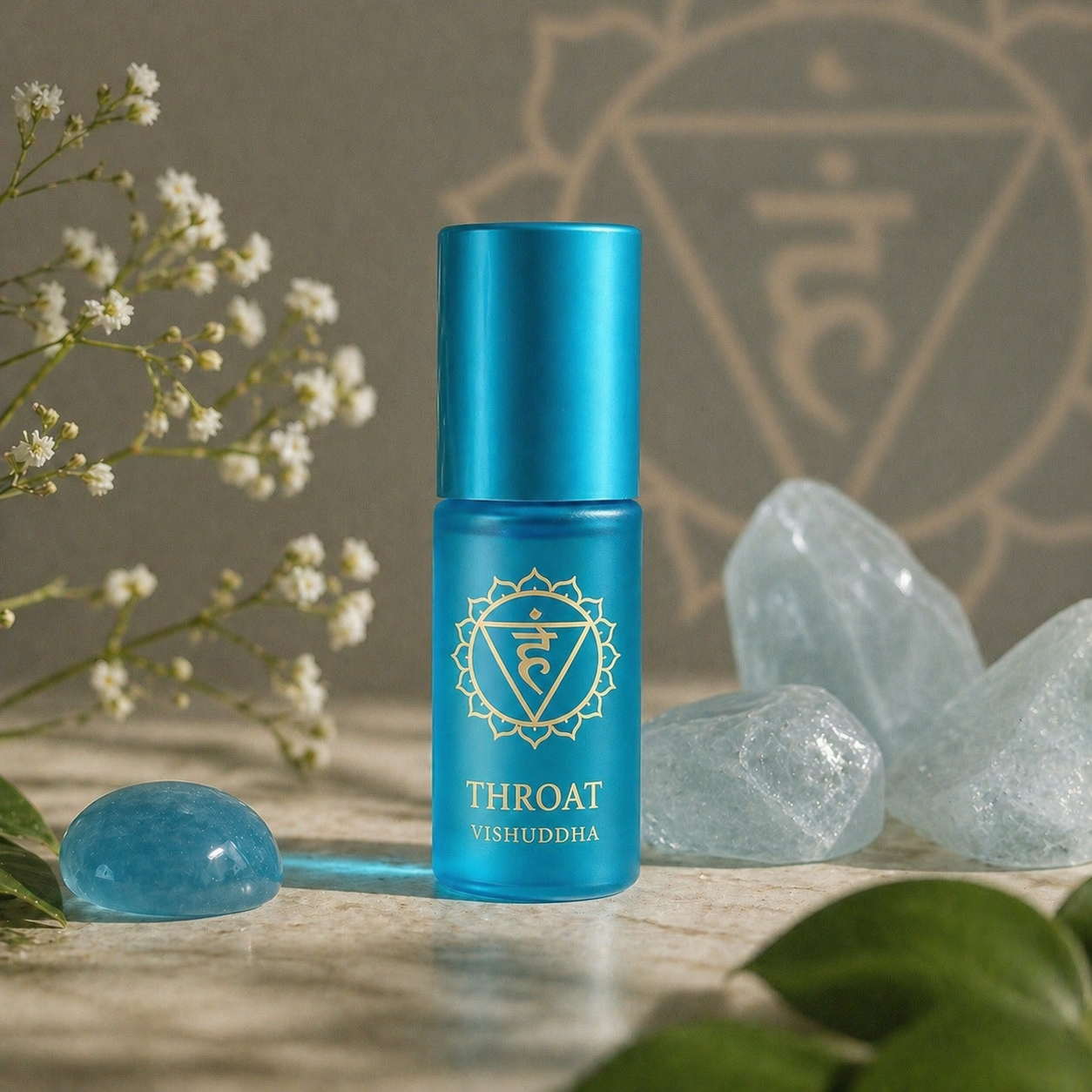💙 Deva Voice – Throat Chakra Oil Speak your truth with calm and confidence.