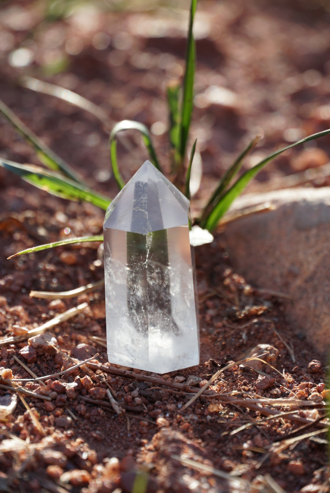 Clear Quartz Tower