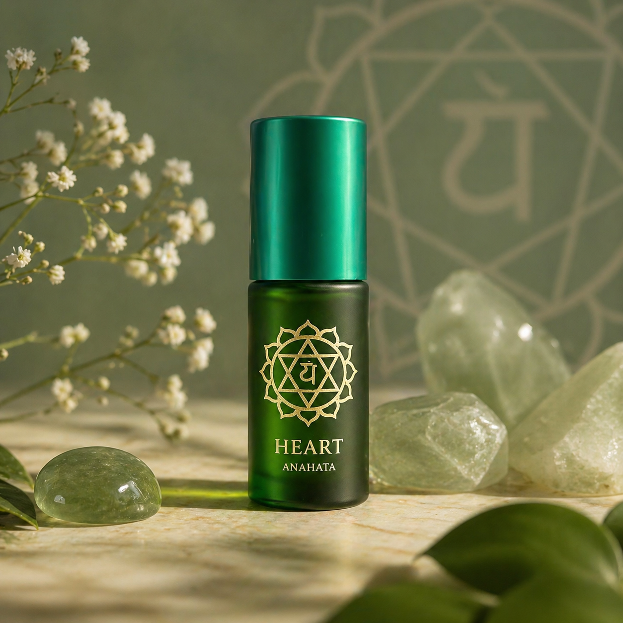 💚 Deva Love – Heart Chakra Oil  Open your heart to love, compassion, and connection.
