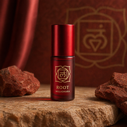 ❤️ Deva Root – Chakra Oil Ground your energy. Feel safe in your body. Return to your foundation.