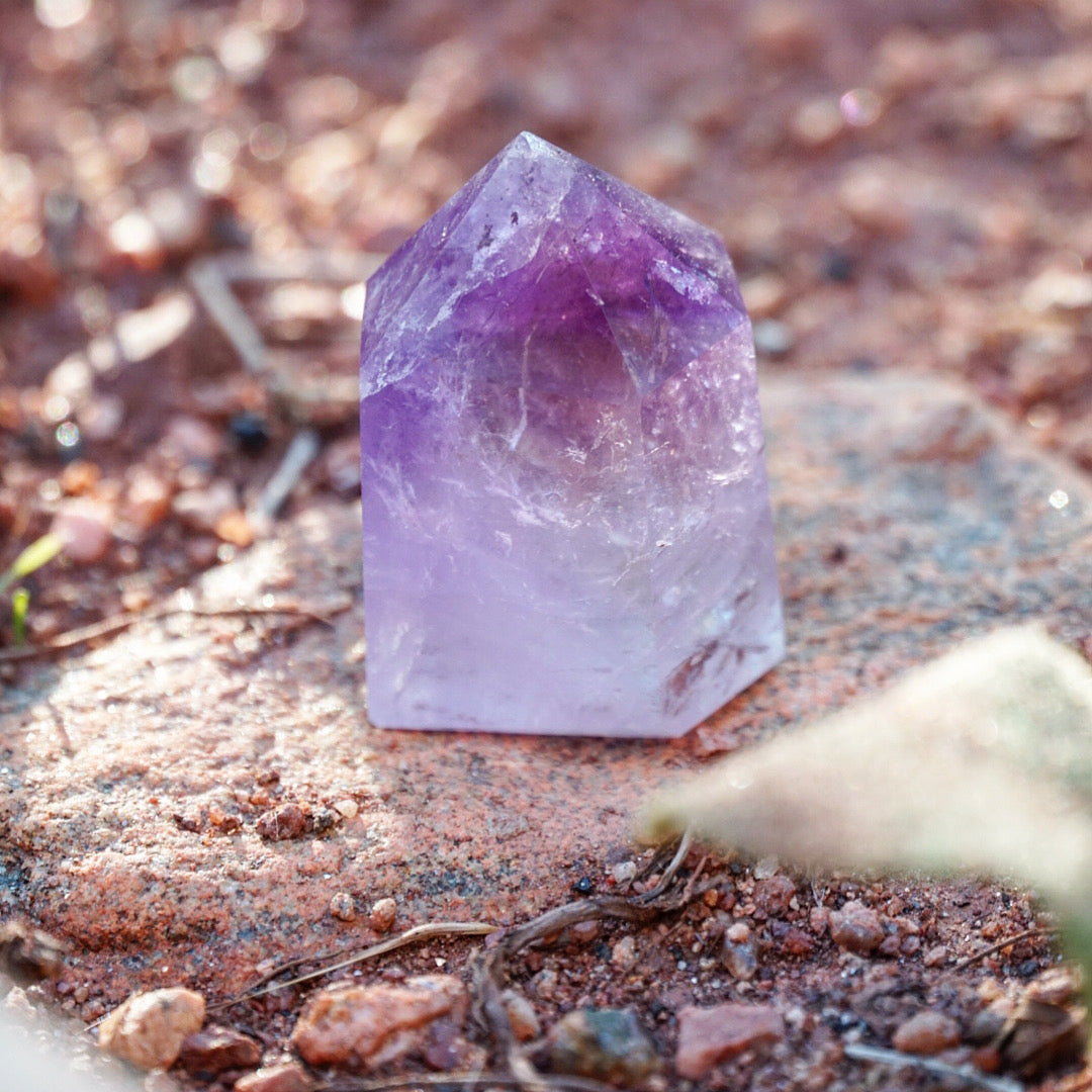Amethyst Point Crystal Tower