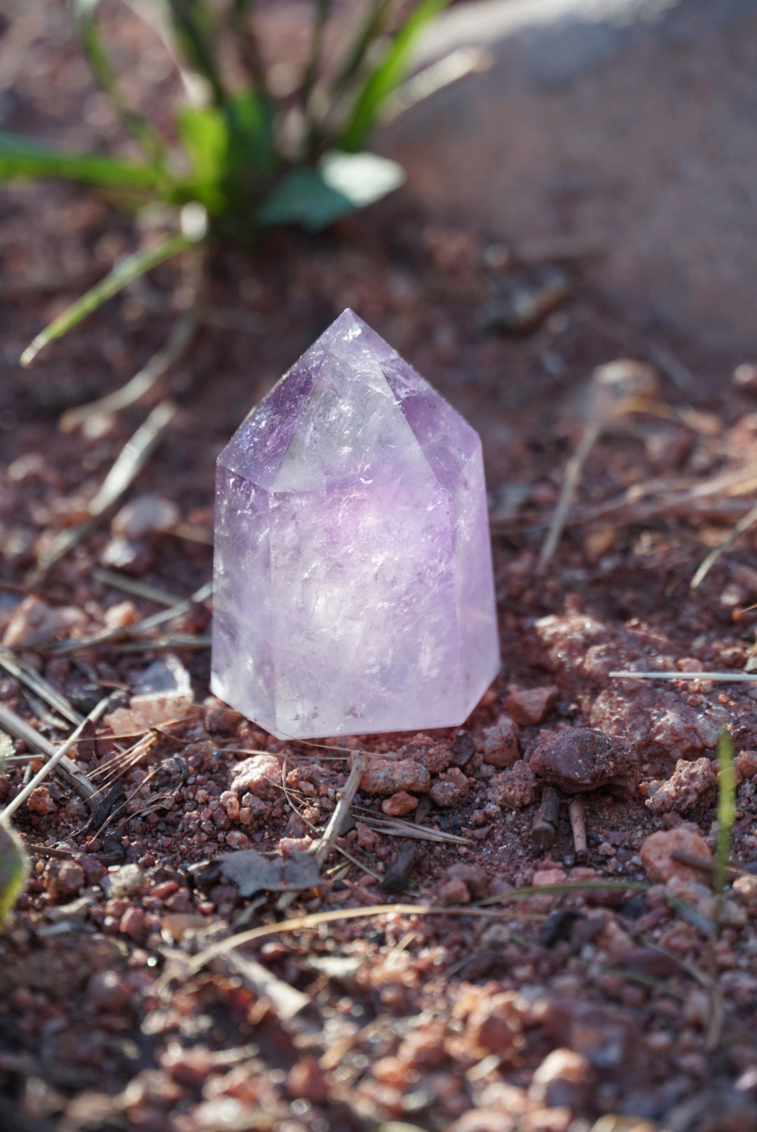 Amethyst Point Crystal Tower