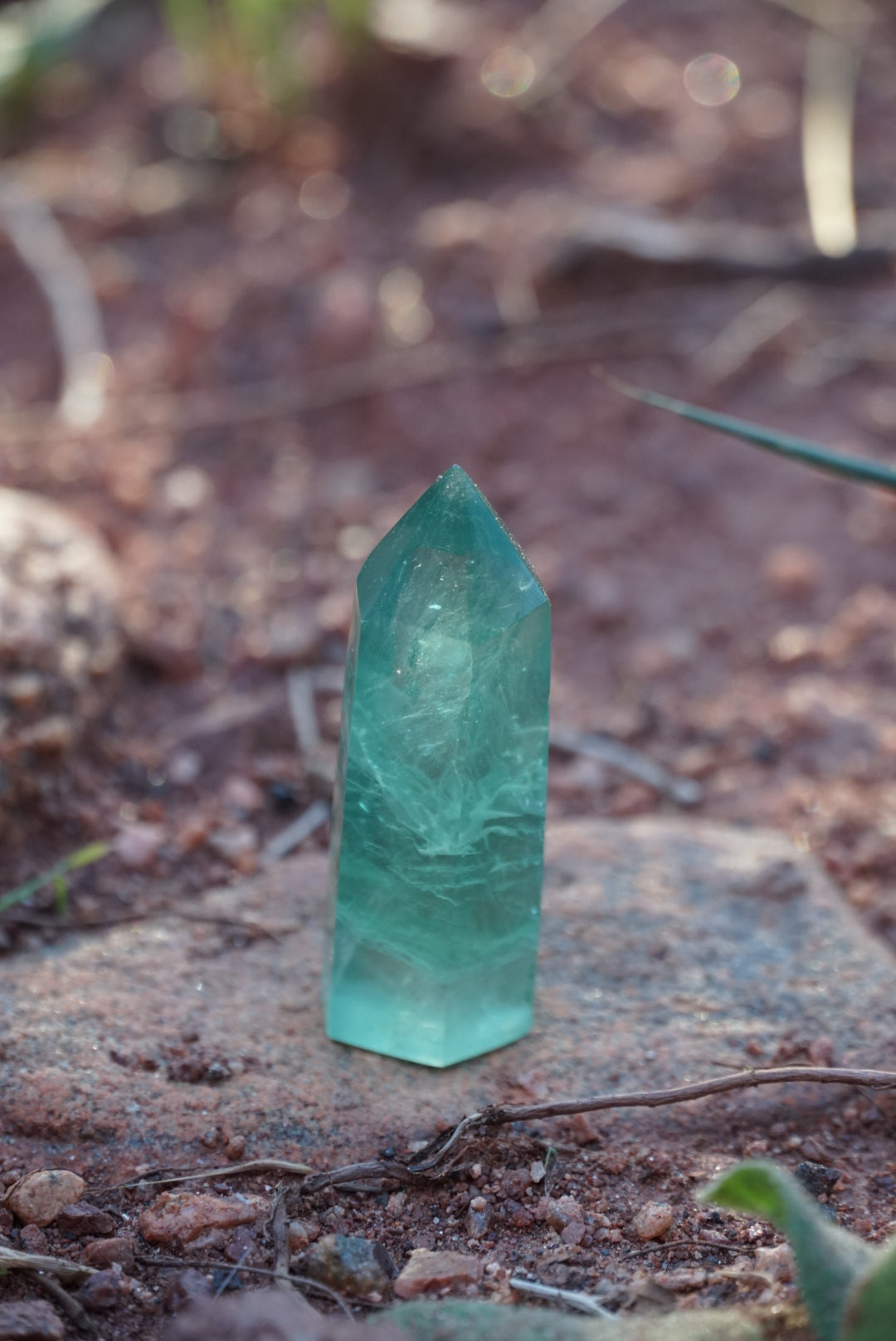 Green Flourite Tower