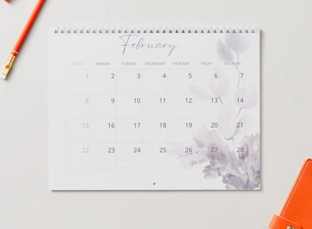 2026 Calendar, eco friendly