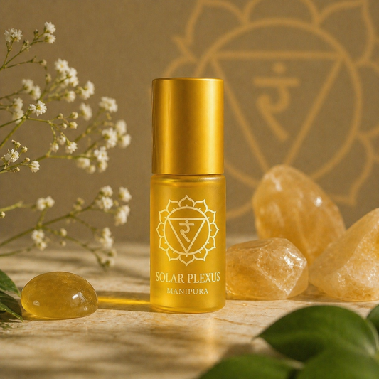 💛 Deva Fire – Solar Plexus Chakra Oil  Step into your confidence and personal power.