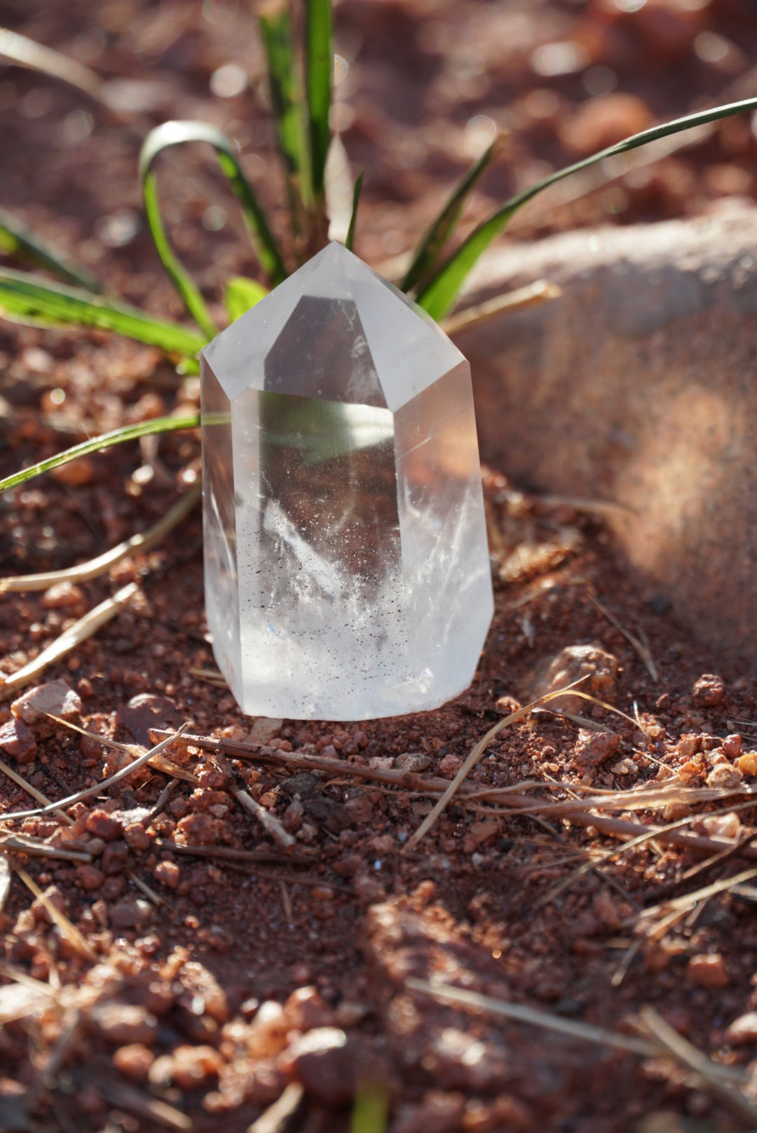 Clear Quartz Tower